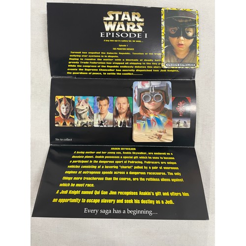 43 - Collection Of Unused Collectible Star Wars Pre Paid Phone Cards