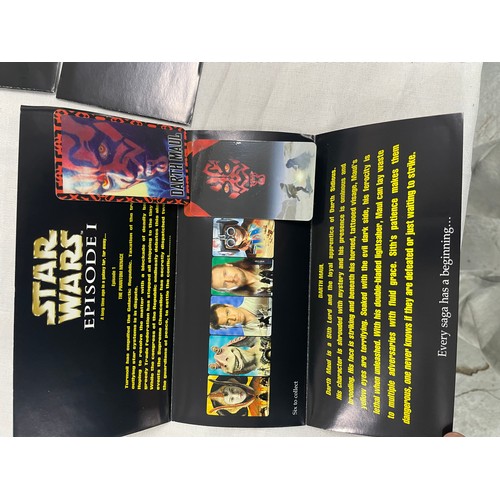 43 - Collection Of Unused Collectible Star Wars Pre Paid Phone Cards