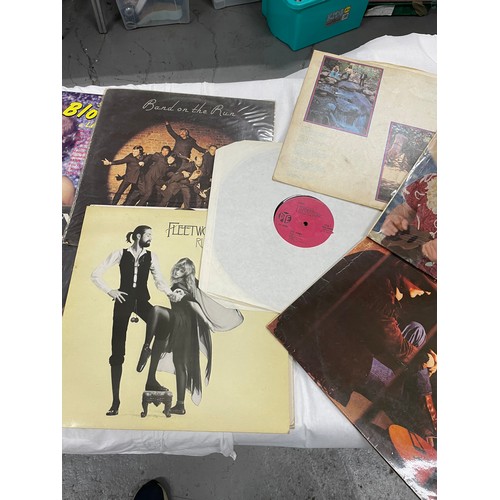 56 - Selection Of Rock Vinyl Inc Boomtown Rats, Fleetwood Mac, Blondie & Queen etc