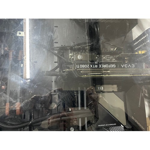 310 - Asus Maximus XI Hero With i9 Intel 20 9900k Processor, EVGA2080Ti Graphics Card, M2 Hard Drive ROG 8... 