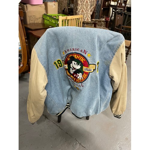 314 - Vintage Original Disney Micky Mouse Bomber Jacket