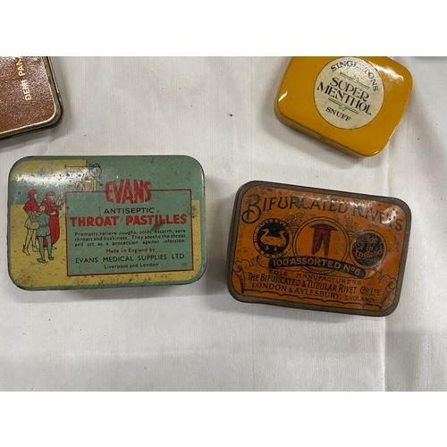 20 - Quantity Of Vintage Tins