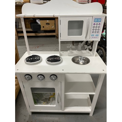 26 - Childs Wooden Play Kitchen