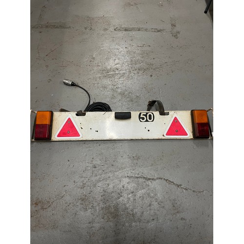 48 - Metal Trailer/Caravan Lighting Board