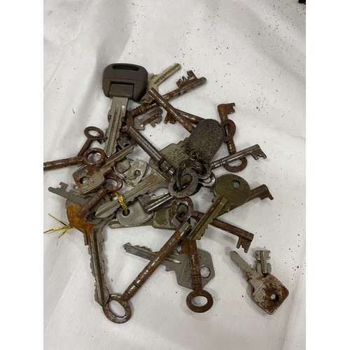 62 - Collection Of Old Keys