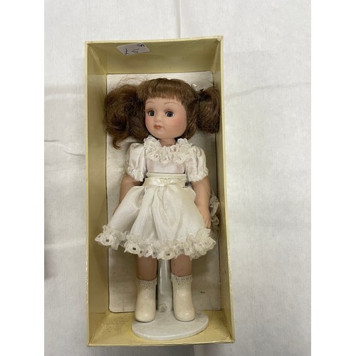 99 - Alberon Boxed Vintage Porcelain Doll