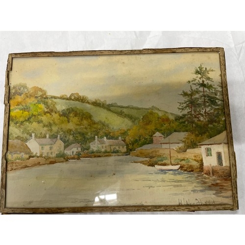 87 - H Woodhead Signed Water Colour