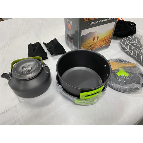 141 - Complete New Camping Cookware Set