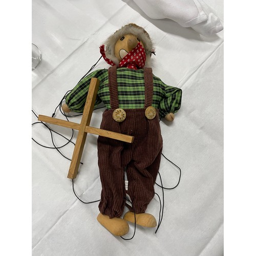 142 - Vintage Wooden Puppet