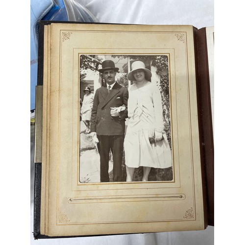 155 - Vintage Photo Album With Photos