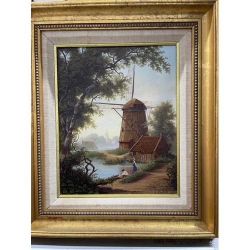 163 - Rare R. Mutch Signed Oil On Canvass