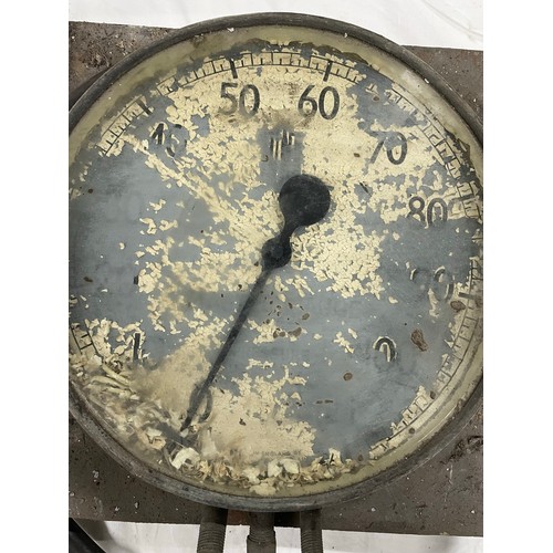 219 - Antique Pressure Gauge