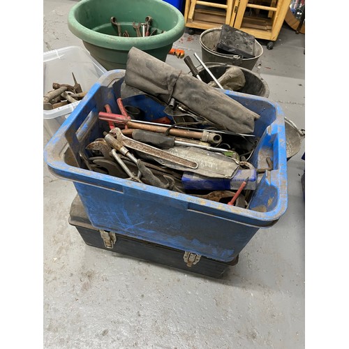 225 - 2 x Large Tubs Of Tools