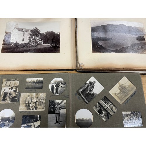 259 - Antique Photo Albums With A Book Of Ephemera