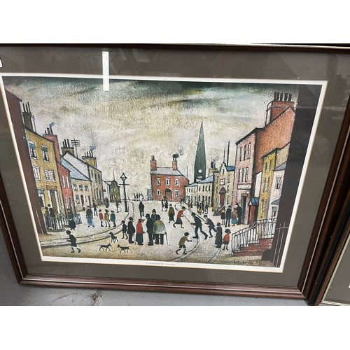 296 - 2 x L.S Lowry Prints