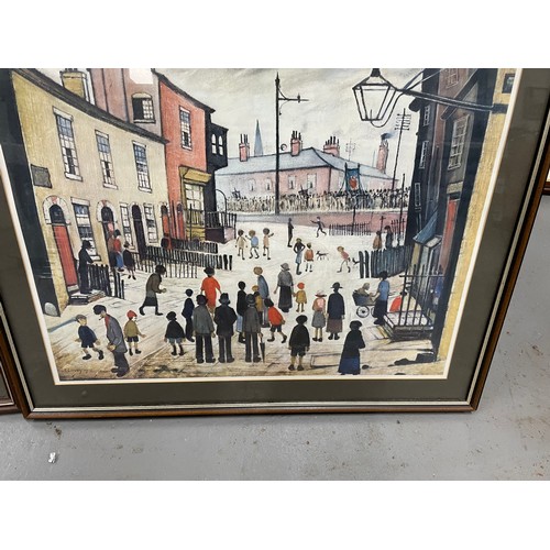 296 - 2 x L.S Lowry Prints