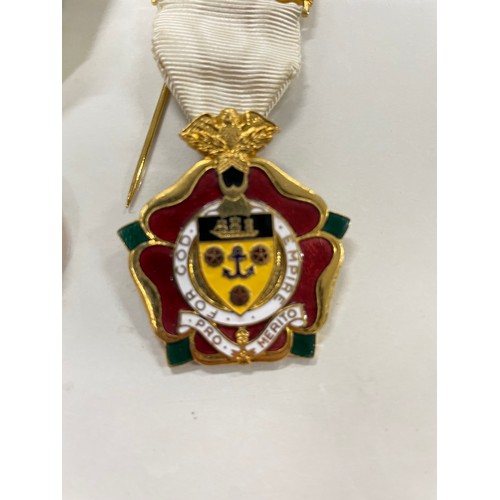 93 - 2 x Steward Masonic Jewel's Province Of East Lancashire