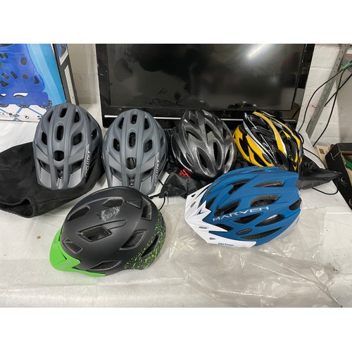 28 - Selection Of New Cycling Helmets