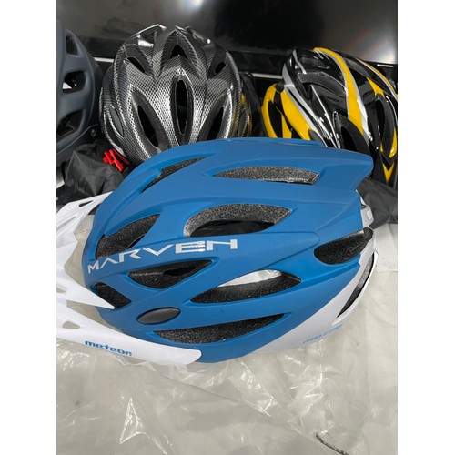 28 - Selection Of New Cycling Helmets