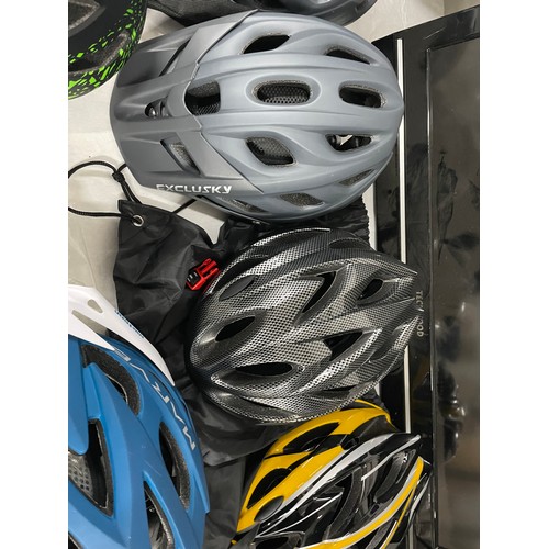 28 - Selection Of New Cycling Helmets