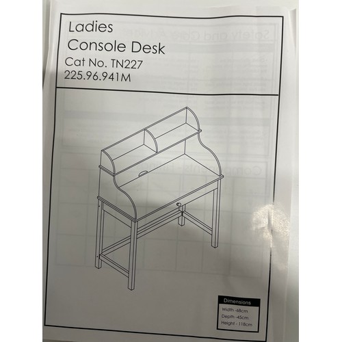 123 - Brand New Ladies Console desk (Comes Flat pack)