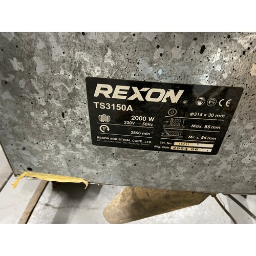 154 - Rexon TS3150A Table Saw Working