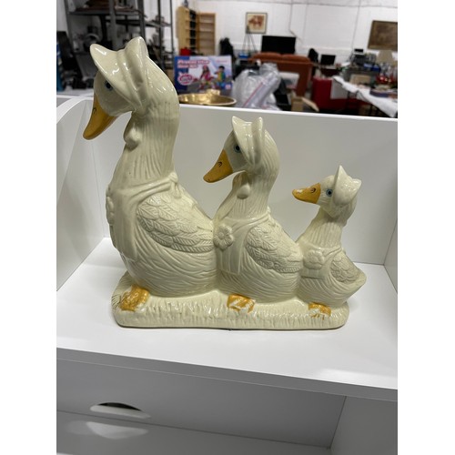 189 - Trio Of Ducks Figurine