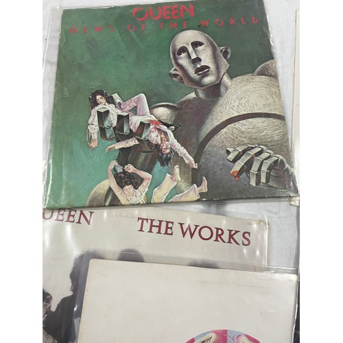 196 - Selection Of Vinyl By Queen