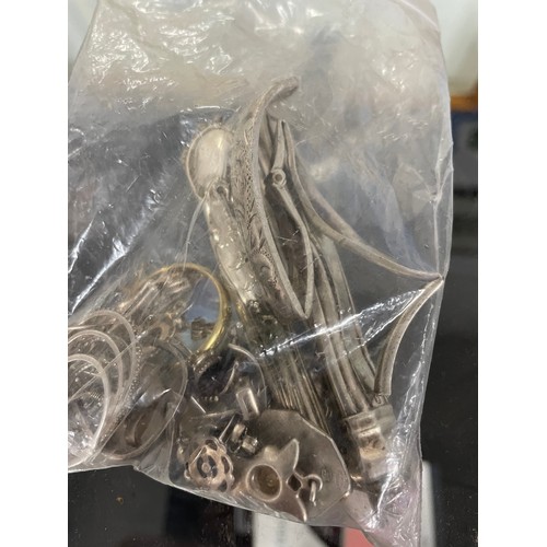 245 - Bag Of Scrap Silver 82.53g