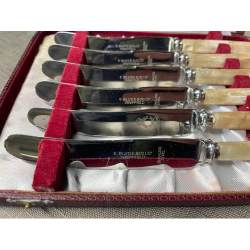 10 - Set Of E Blyde & Sons Vintage Knives