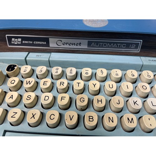 12 - Vintage Smith Corona Coronet Electric Typewriter