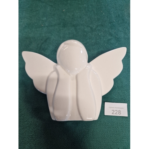 138 - Ceramic Angel and Teddy bear money box