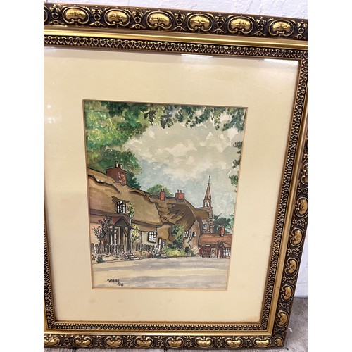 234 - 2 X Kenneth Wade Water Colours 'English Country Scenes'