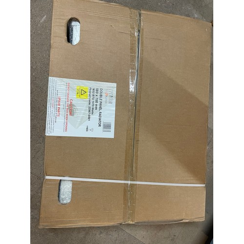 272 - Brand new Boxed Double Panel Radiator 500x700