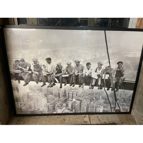 110 - Large picture Of Builders On Girders of Building Of The Empire State Building.