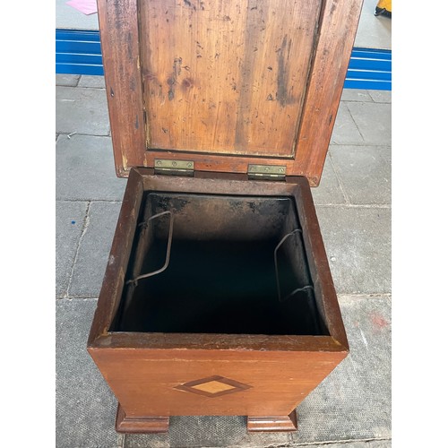 50 - Vintage Coal bin With Insert