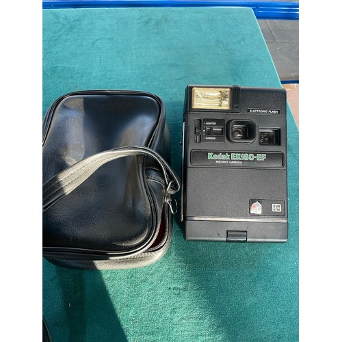 73 - Vintage Kodak EK160-EF Instant Camera & Case