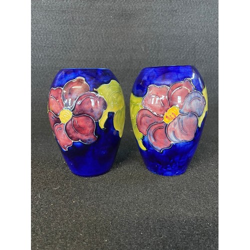 108 - Pair Of Moorcroft Vases 5.5