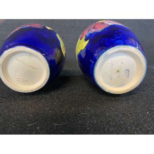 108 - Pair Of Moorcroft Vases 5.5