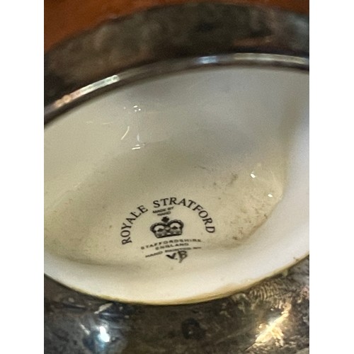 130 - Royal Stratford Stag Stirrup Cup By V.Buggs With C.O.A