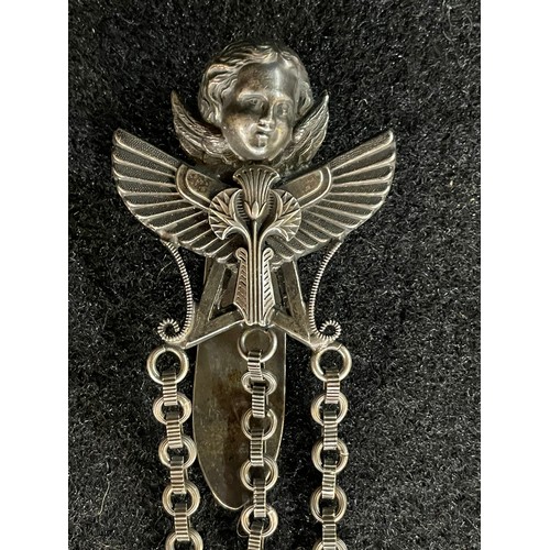 148 - Victorian Art Nouveau Chatelaine C1900