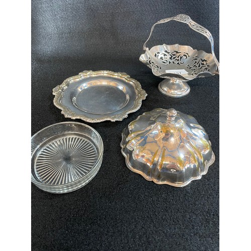 160 - 2 x Vintage Silver Plate Items