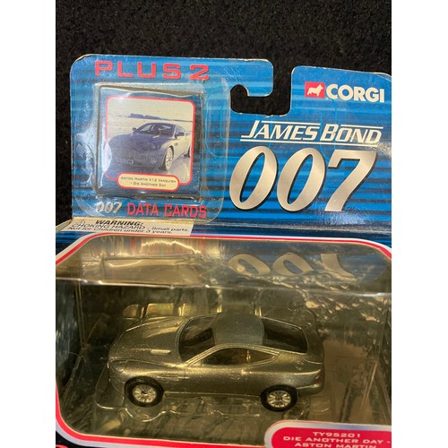 183 - James Bond Aston Martin V12 Vanquish 'Die Another Day With Data Cards By Corgi