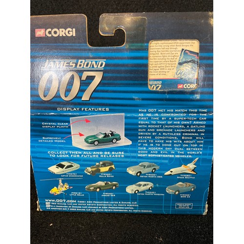 184 - James Bond Jaguar XKR 'Die Another Day' With Data Cards By Corgi