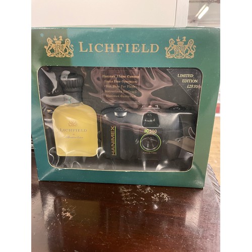 288 - Lichfield 35mm Camera & Aftershave Gift Set RRP £29.95