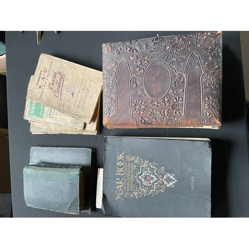 6 - Quantity Of Ephemera Items Inc Photo Albums, Postcards & Books Etc