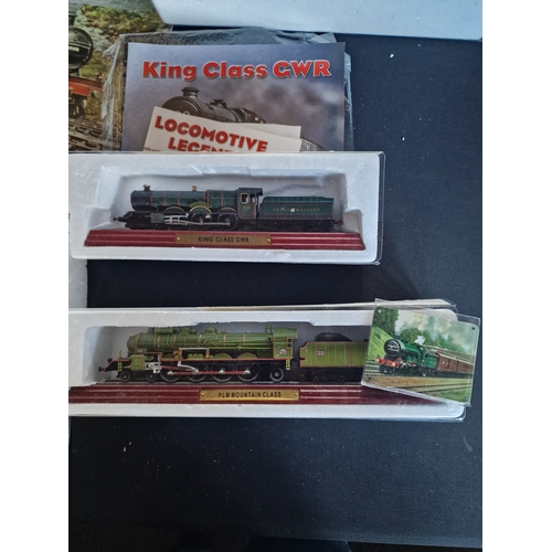 11 - A collection tion of six locomotive Legends including King classic GWR, School class 220 SR, Flying ... 