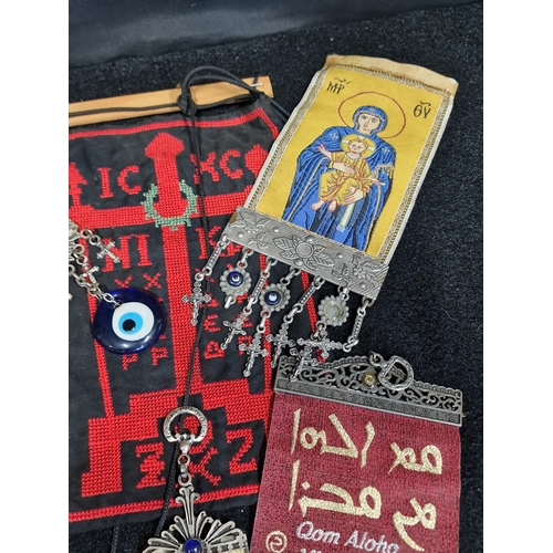 52 - A selection of Greek religious items