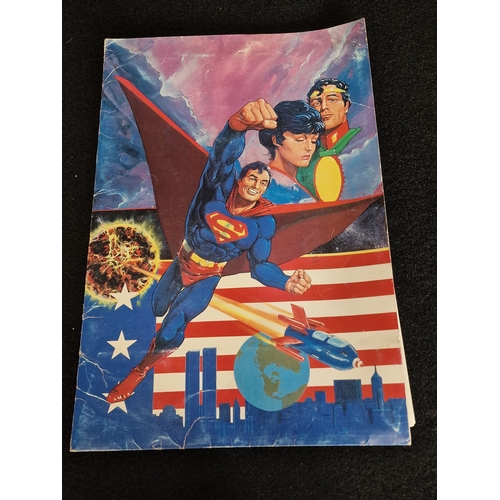 63 - SUPERMAN 400 PORTFOLIO (1984) 16 Plates, Kirby, Eisner, Miller, Ditko. Perez
