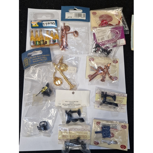 69 - A large collection of dolls house furniture and accessories.  Most is still in the packaging